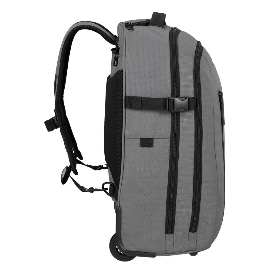 backpack-met-wieltjes-156ecl-1.jpg Samsonite Roader rugtas op wielen 55/20 Drifter Grey | Stuivenga Lederwaren Delft - Afbeelding 1