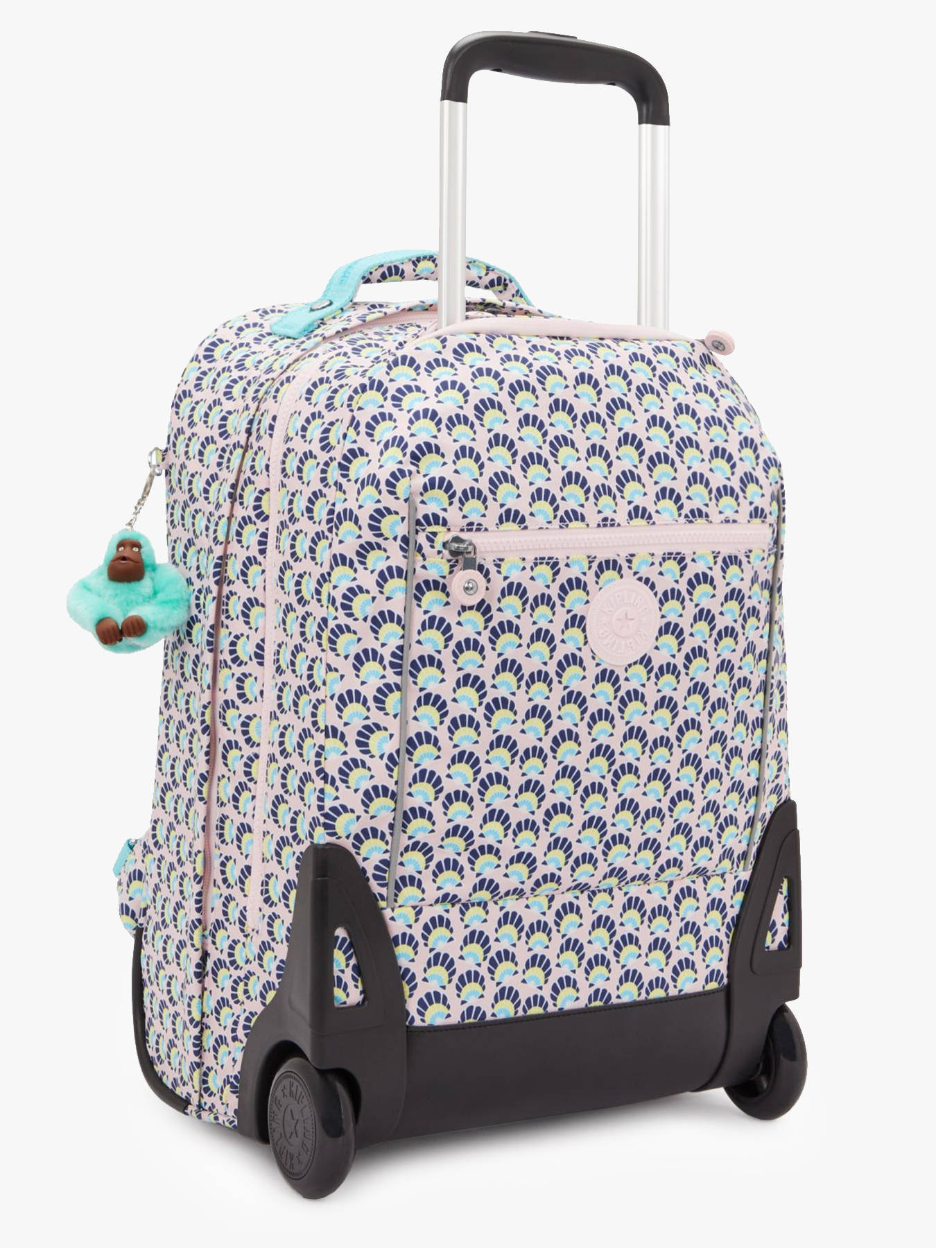 backpack-met-wieltjes-900cfx-1.jpg Rugzak op wieltjes 2 compartimenten met 15" laptopvak KIPLING - Afbeelding 1