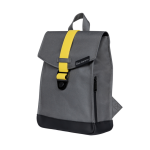 Bold Banana Envelope Mini Grey Lightning grijze tas met lime band Cargotravelshop.nl