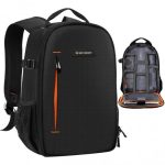 Cameratas Waterdichte K&F Camera Backpack met Laptop Compartiment, Camera Rugtas voor SLR/DSLR Camera, Lens en Accessoires, Kleine en Lichte Versie ...