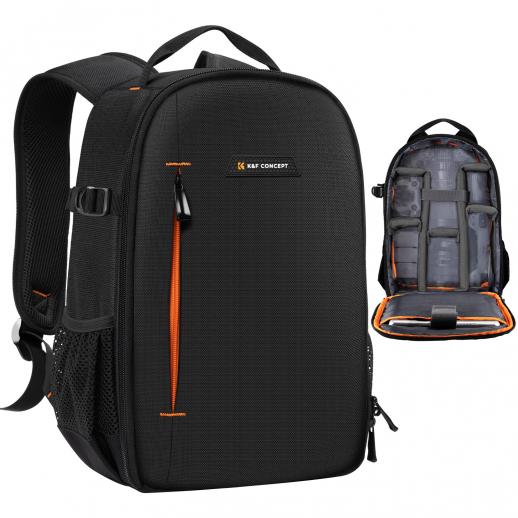 camera-rugzak-496dvn-1.jpg Cameratas Waterdichte K&F Camera Backpack met Laptop Compartiment, Camera Rugtas voor SLR/DSLR Camera, Lens en Accessoires, Kleine en Lichte Versie ... - Afbeelding 1