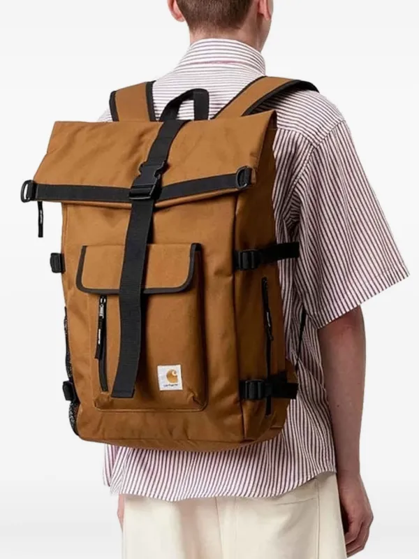 carhartt-rugzak-000owg.webp Carhartt WIP Philis Rugzak Met Gesp | Bruin | FARFETCH NL - Afbeelding 1