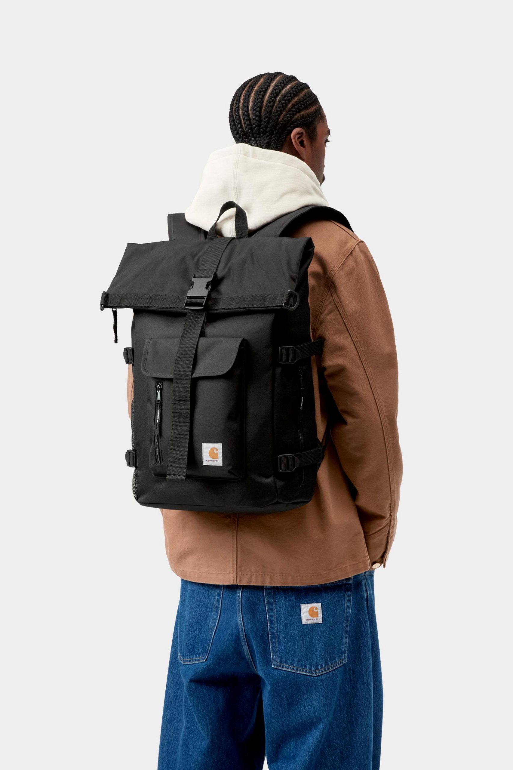 carhartt-rugzak-389qby-1.jpg Carhartt WIP Philis Backpack, Black | Officiële online Shop - Afbeelding 1