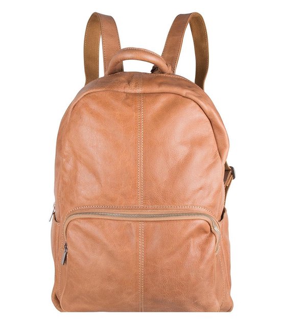 cowboysbag-rugzak-158hhw-1.jpg Cowboysbag Rugzakken Backpack Mason 15 Inch Camel | bol - Afbeelding 1