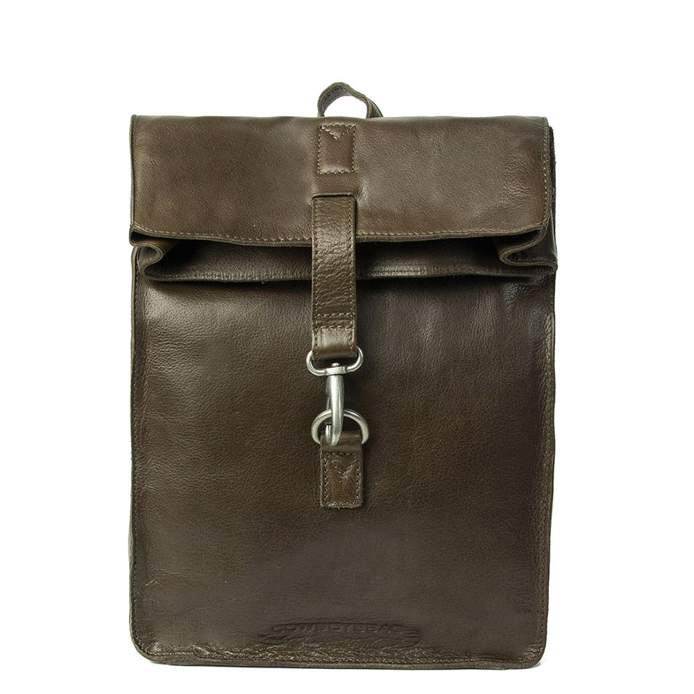 cowboysbag-rugzak-377bcg-1.jpg Cowboysbag Cowboysbag Backpack Little Doral Laptop 13" Dark Green - Afbeelding 1