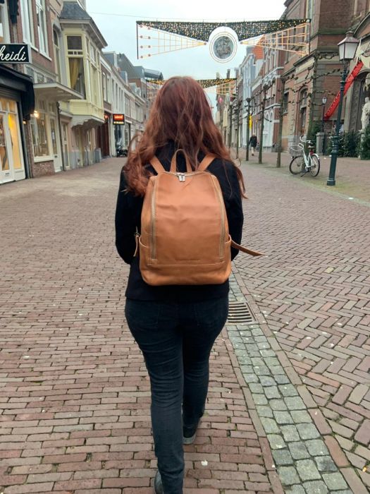 cowboysbag-rugzak-387phz-1.jpg Tasplus.nl Cowboysbag Backpack Baker online kopen Tas Plus Tassenwinkel Hoorn - Afbeelding 1