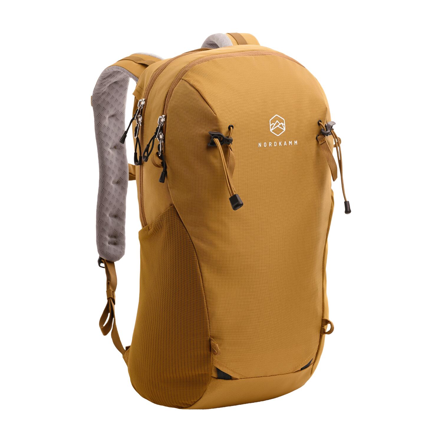 dagrugzak-314elm-1.jpg NORDKAMM Wandelrugzak 20 L dames heren daypack lichte dagrugzak 20 liter geel - Afbeelding 1