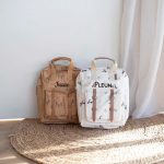 Fresk rugzak Woods Spruce Yellow | Kinderrugzak met naam.