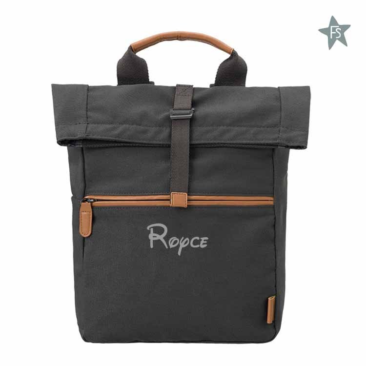fresk-rugzak-318qal-1.jpg Fresk Rugzak Uni Small Dark Shadow ( met naam ) Freubelshoponline - Afbeelding 1