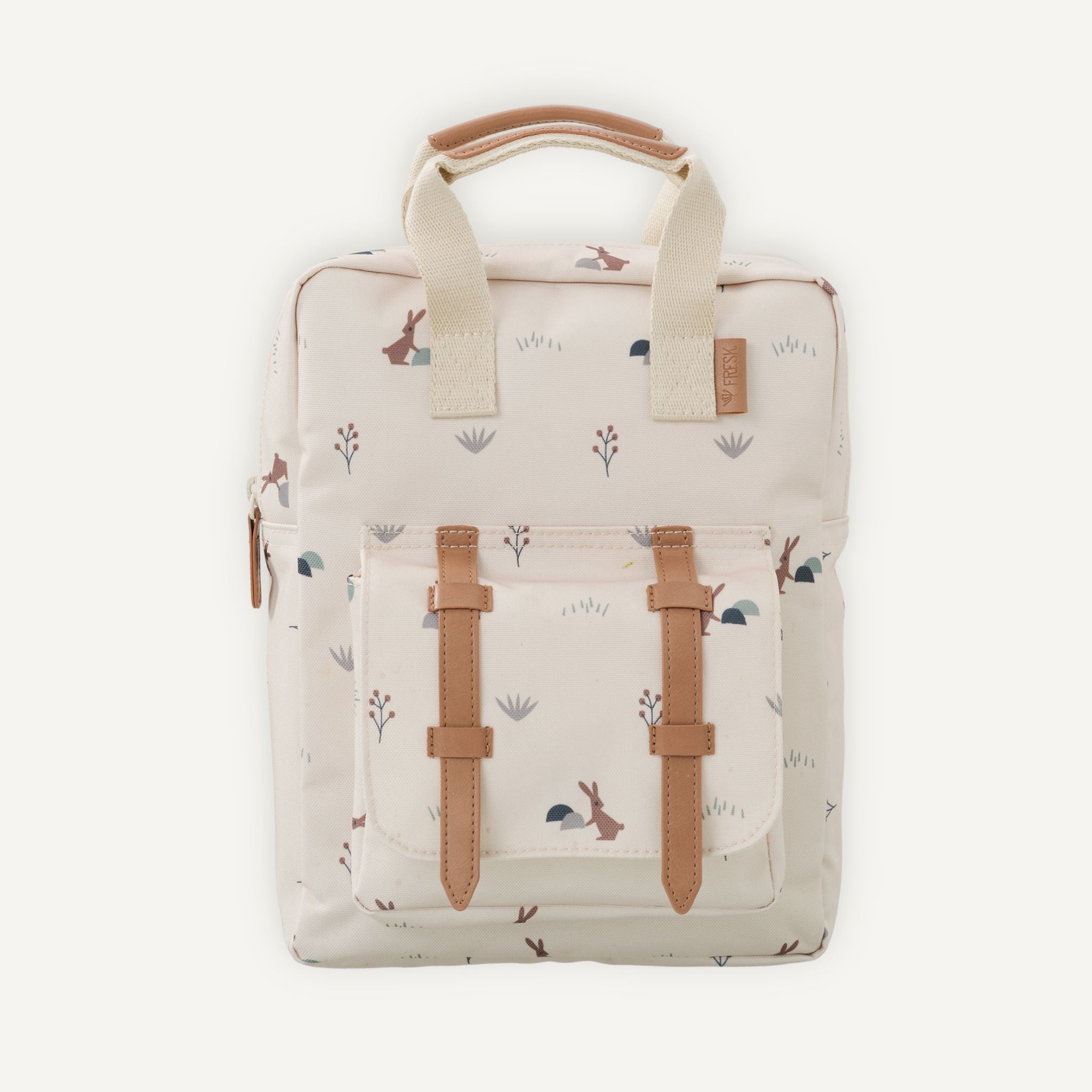 fresk-rugzak-941usr-1.jpg Rugzak Fresk Rabbit Sandshell Medium | Fresk rugzak met naam – Naemely - Afbeelding 1
