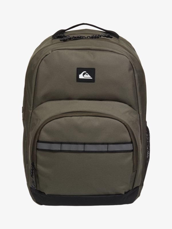 grote-rugzak-161egv-1.jpg Schoolie 30L Heren Groen Grote Rugzak | Quiksilver - Afbeelding 1
