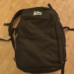 CabinFly Skyrocket KLM Rugzak 55x35x25 Cm 48L Handbagage Transavia, Air France, ITA Airways, Zwart