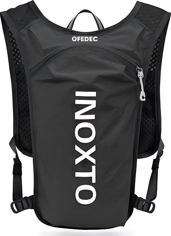 hardloop-rugzak-546qbf-1.jpg FEDEC Hardloopvest Hardlooprugzak Waterdicht Reflecterend Zwart 5 Liter ... | bol - Afbeelding 1