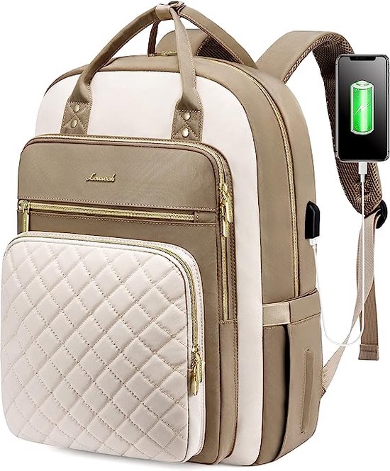 hippe-laptop-rugzak-dames-494nbn-1.jpg Ss Techno Rugzak Laptop Dames Ss Techno Hippe Laptop Rugzak Dames 14 Inch Rugzak Met Laptopvak - Afbeelding 1