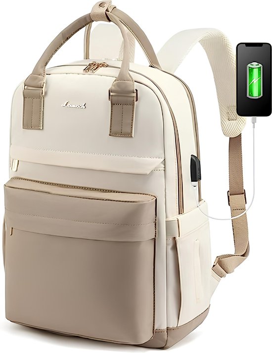 hippe-rugzak-dames-154msd-1.jpg Laptoptassen Hippe Laptoptas Bags Hippe Laptop Rugzak Dames Laptoptassen Schooltas Dames Met - Afbeelding 1