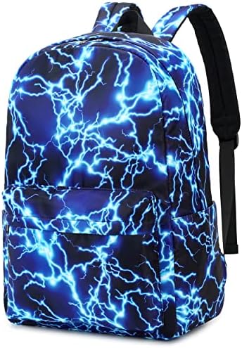 jongens-rugzak-606gnp-1.jpg Jongens rugzak student kinderen boekentassen duurzame schooltassen groot stevig reizen waterdicht, 1 blauw, L : Amazon.nl: Kleding, schoenen & ... - Afbeelding 1