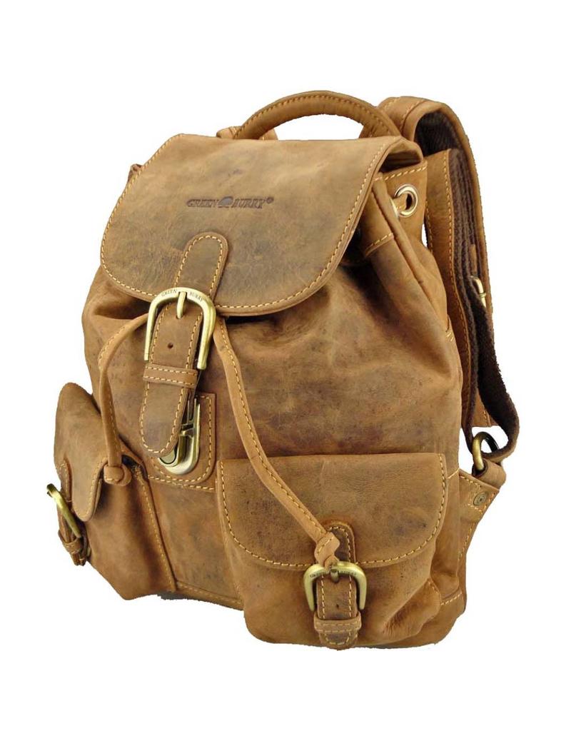 kleine-rugzak-heren-004gxw-1.jpg Rundleren Dames Heren Kleine Rugtas Barneys Leather - Afbeelding 1