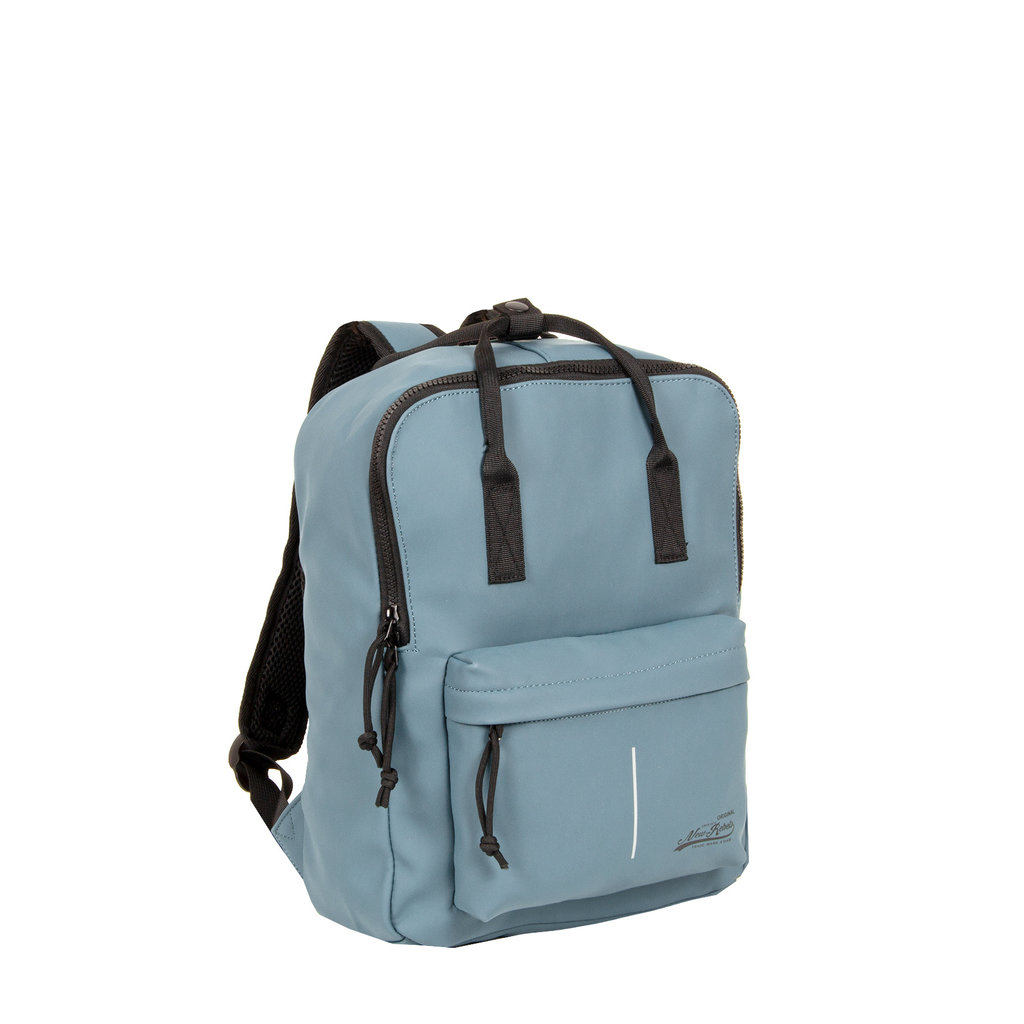 laptoptas-rugzak-550hiv-1.jpg New Rebels Mart Chicago Zacht Blauw 17L Rugtas Waterafstotend Laptop 13" - Afbeelding 1