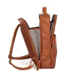 Leren Rugzak 16.4 inch Virginia Zwart