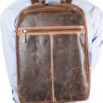 Rugzak dames en heren cognac leer – Stoere en stijlvolle leren rugtas in een rijke cognac kleur, perfect voor dagelijks gebruik.