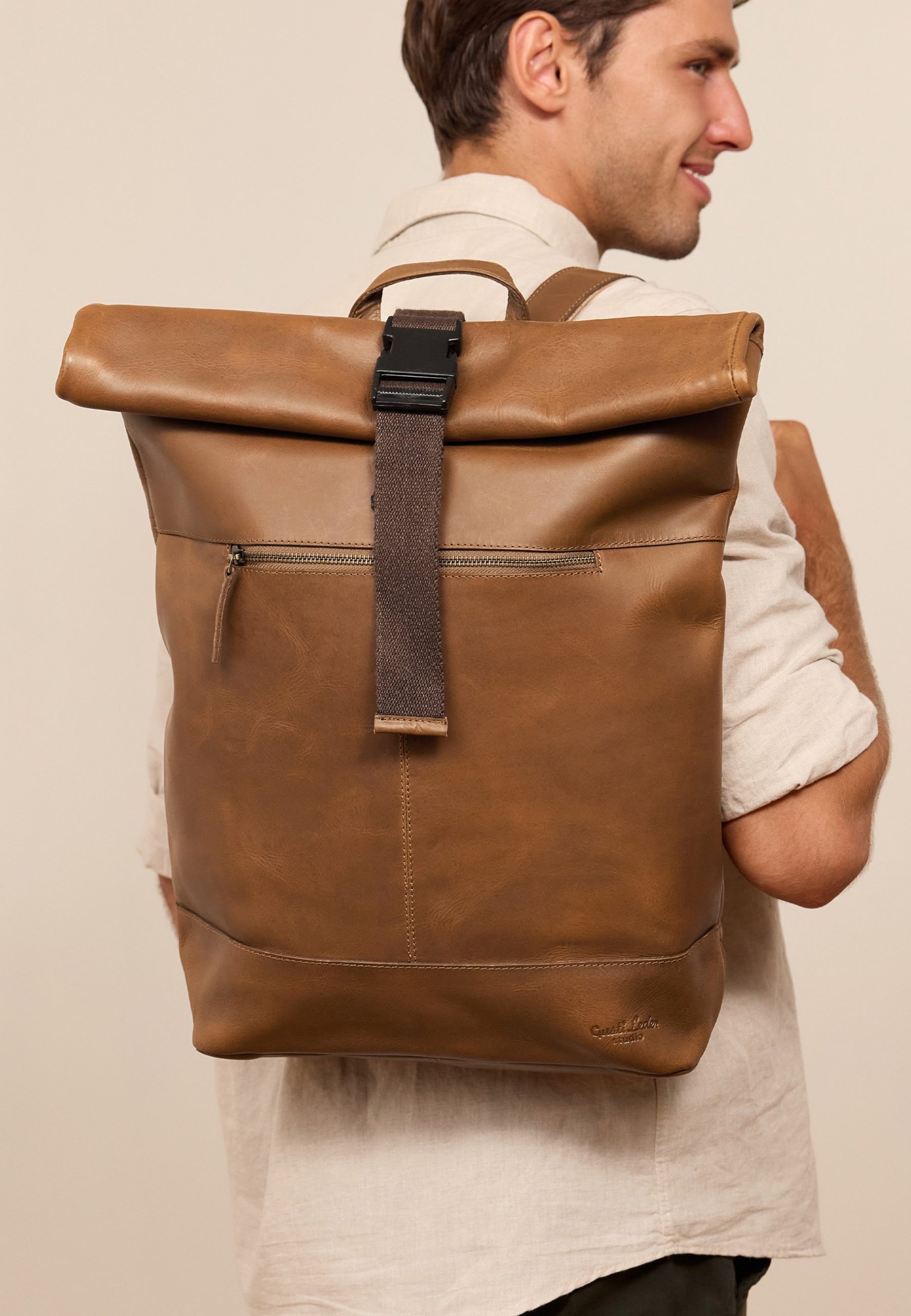 leren-rugzak-781iig-1.jpg Gusti Leder MATTIS Rugzak dark brown/donkerbruin Zalando.nl - Afbeelding 1
