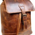 Sedna vintage rugzak dames Melissa Bruine 100% echt leer | bol