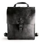 Retro Klassiek Heren Leren Rugzak Barneys Leather