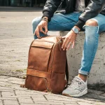 Chesterfield Leren Rugzak Cognac Rich – BK Leder