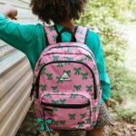 Kinderrugzak L Bow – Roze schooltas van Little Legends