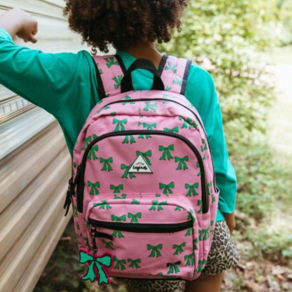 little-legends-rugzak-592njp-1.jpg Kinderrugzak L Bow – Roze schooltas van Little Legends - Afbeelding 1