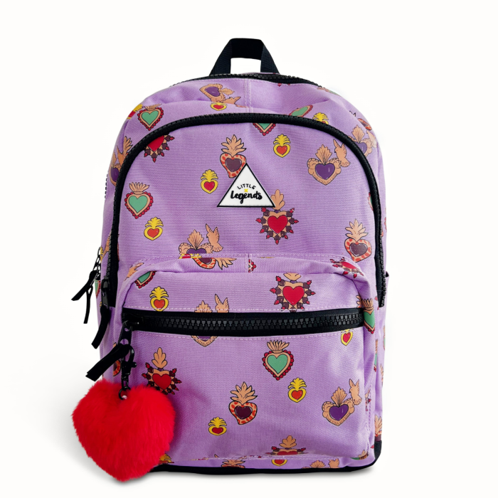 little-legends-rugzak-632rku.png LITTLE LEGENDS BACKPACK L MILAGROS HEART - Afbeelding 1