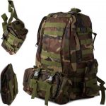 Militaire survival rugzak Camouflage camo 48,5 liter Waterdicht | bol