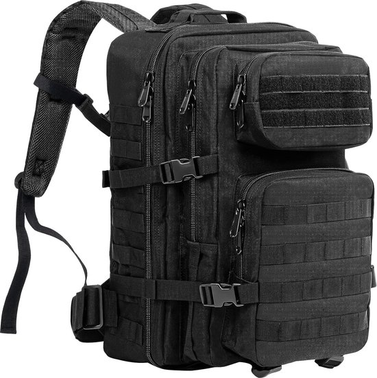 militaire-rugzak-119ros-1.jpg Selwo tactische rugzak Militaire leger Assault Pack 40 liter | bol - Afbeelding 1