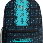 Minecraft Schooltas Jongens en Meisjes, Kinderrugzak (Blauw) : Amazon.nl: Kleding, schoenen & sieraden