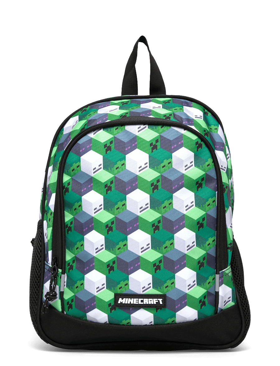 minecraft-rugzak-716mdb.png Minecraft Minecraft, Medium Backpack, 35 X 26 X 18 Cm (EBA166509240) Rugzakken Boozt.com - Afbeelding 1