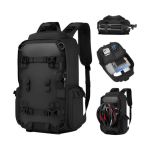 Zwart CarryQuest® Motor Rugzak Rugzak Snowboard Rugzak Motorrugzak Oxford Stof Waterdicht Zwart