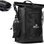 Motorrugzak, waterdicht, 40 l, kan als motorzadeltas worden gebruikt, rugzak met wielen met afneembare bandjes, bescherming tegen regen, sneeuw en modder : Amazon.nl: Auto & motor