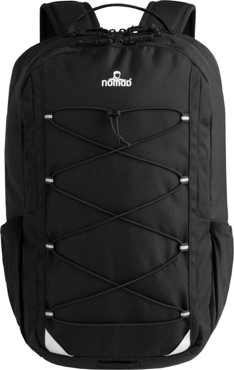 nomad-rugzak-045wlv-1.jpg NOMAD® Katmai Rugzak 28 liter 15.6 inch laptopvak Zwart | bol - Afbeelding 1