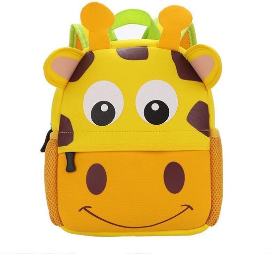 peuter-rugzak-841xbt-1.jpg Kinderrugzak Dieren Rugzak Kleuter Peuter Rugzak Rugtas Schooltasje Giraffe... | bol - Afbeelding 1