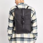 Rains BACKPACK MINI UNISEX Rugzak black/zwart Zalando.nl