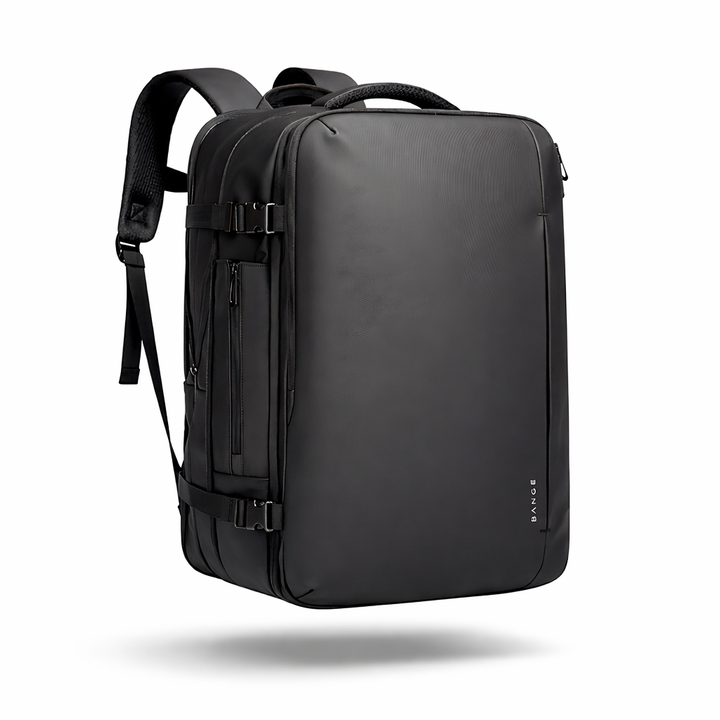reisrugzak-handbagage-013ggo.png CarryQuest® B pro Reisrugzak handbagage rugzak uitbreidbaar Zw - Afbeelding 1