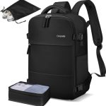 Reisrugzak voor dames, handbagage, reisrugzak voor 15,6 inch laptop, anti diefstal,... | bol