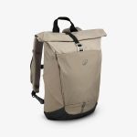 Wandelrugzak Escape 500 Rolltop 16 +4 liter beige