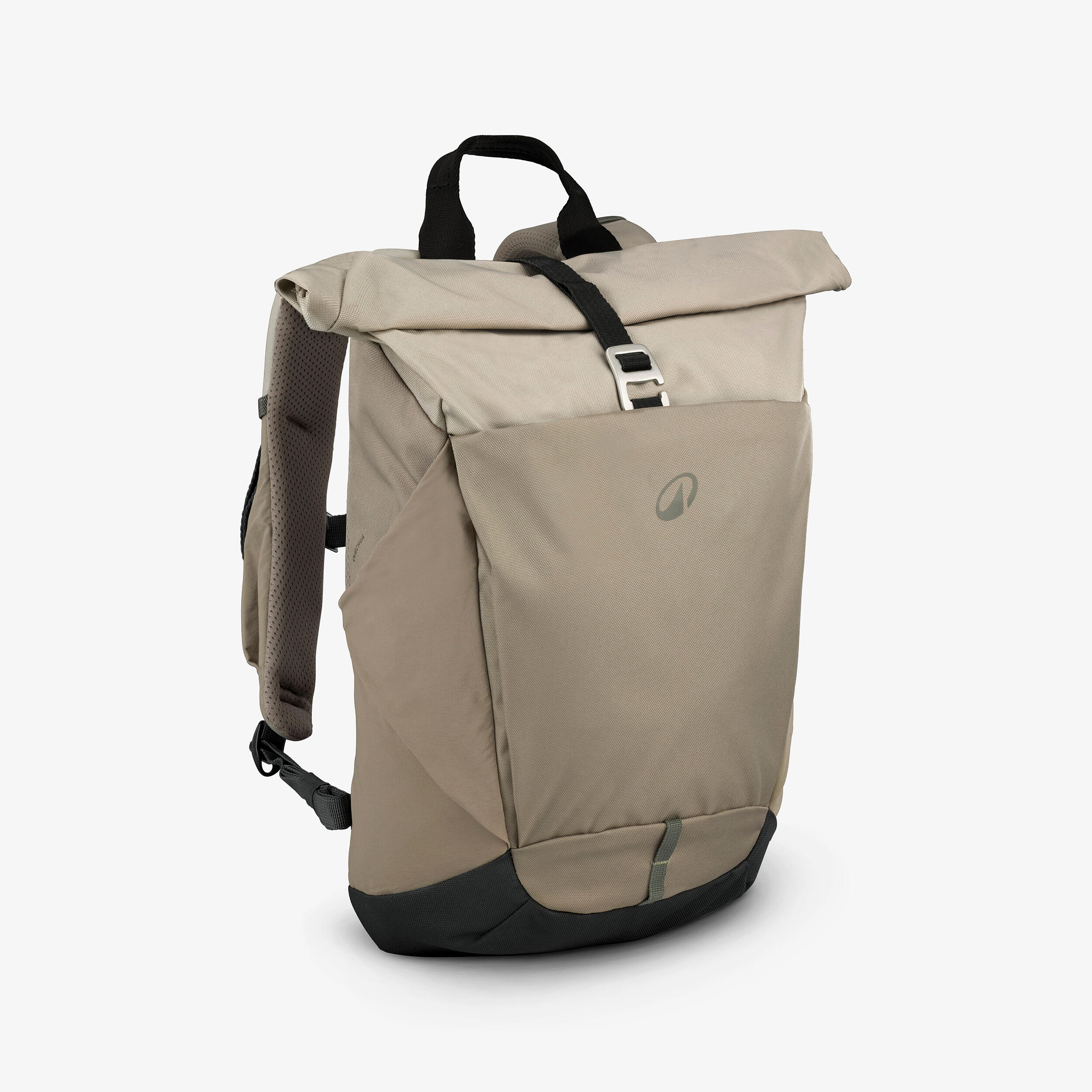 rolltop-rugzak-774agg-1.jpg Wandelrugzak Escape 500 Rolltop 16 +4 liter beige - Afbeelding 1