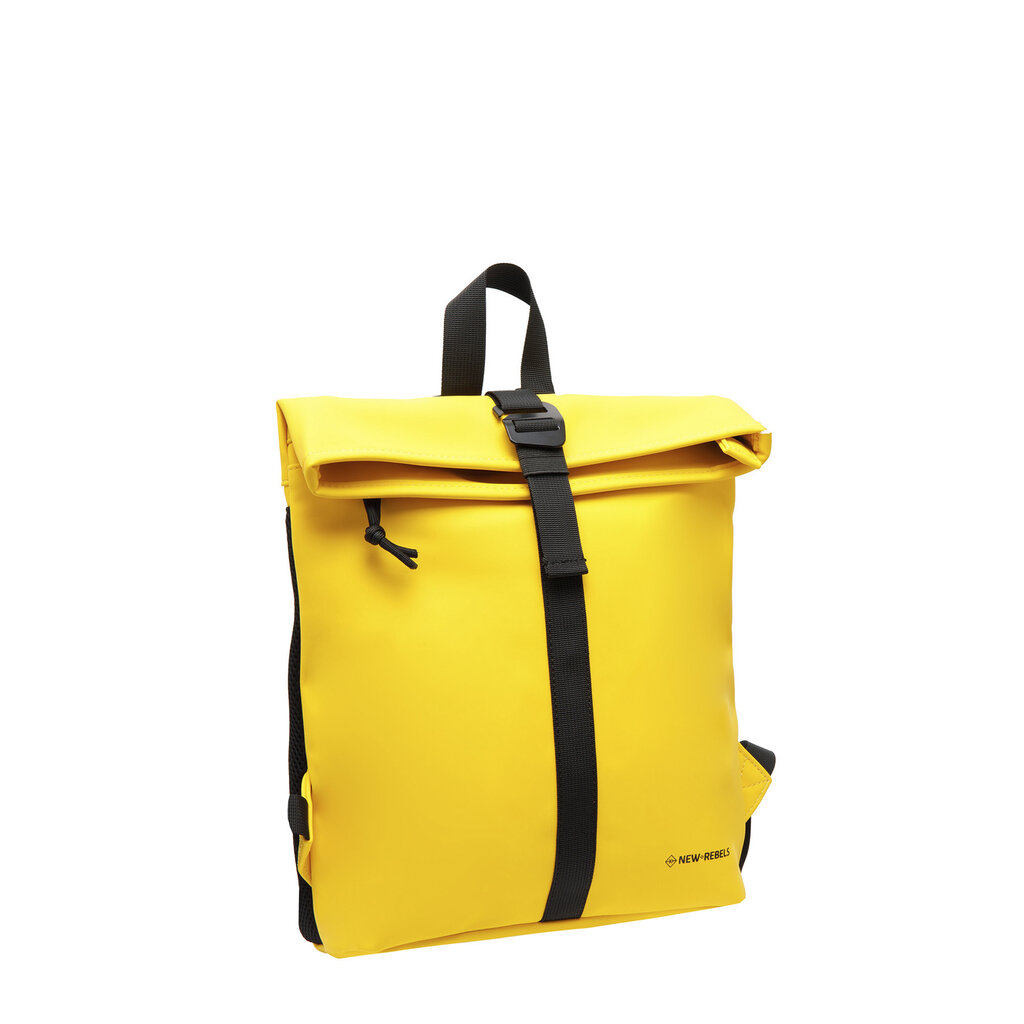 rolltop-rugzak-814ton-1.jpg New Rebels Mart Los Angeles Geel 7L Rolltop Rugzak Waterafstotend - Afbeelding 1