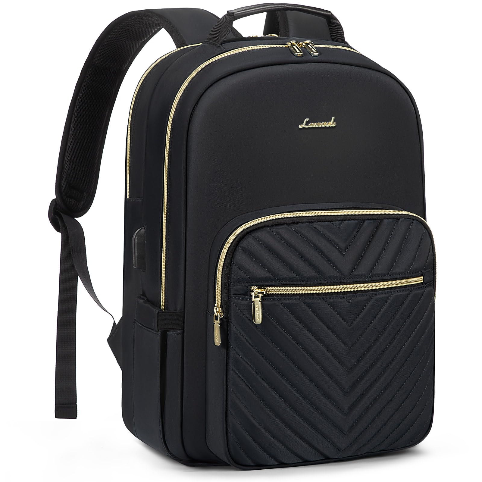 rugtas-dames-laptop-998yul-1.jpg LOVEVOOK Laptoprugzak voor Dames, Waterdicht 15,6 inch Rugzak Dames Schoolrugzak voor Jongens en Tieners, Grote Rugzakken met USB oplaadaansluiting, voor Reizen Zaken School Universiteit Werk, Zwart : Amazon.nl: Elektronica - Afbeelding 1