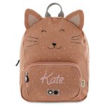 Rugzak Met Naam Mevrouw Kat Trixie, Ideaal Voor School
