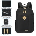 Hikr® Rugzak Waterdicht Laptoptas met USB poort
