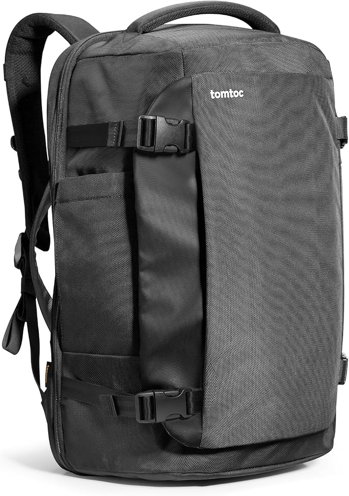 rugzak-40-liter-209omg-1.jpg Tomtoc Reisrugzak van 40 liter, TSA vriendelijke vluchtgoedgekeurde handbagage, handbagage, waterbestendige lichtgewicht zakelijke rugzak, duurzame ... - Afbeelding 1