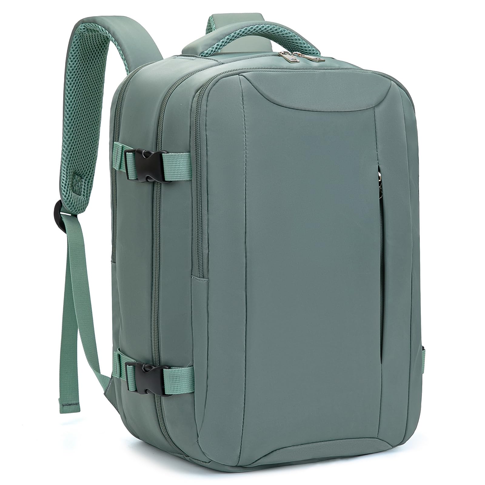 rugzak-40x20x25-117ffj-1.jpg Ryanair Rugzak 40x20x25 Cm – Handbagage Met 14 Inch Laptopvak, Lichtgewicht, Zwart - Afbeelding 1